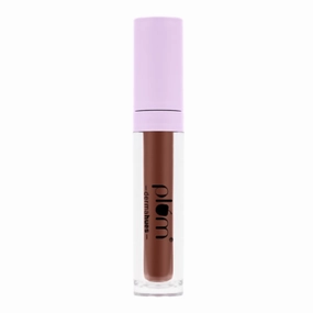 Plum Glassy Glaze Lip Lacquer 3-in-1 Lipstick   Lip Balm   Gloss 03 Latte Love