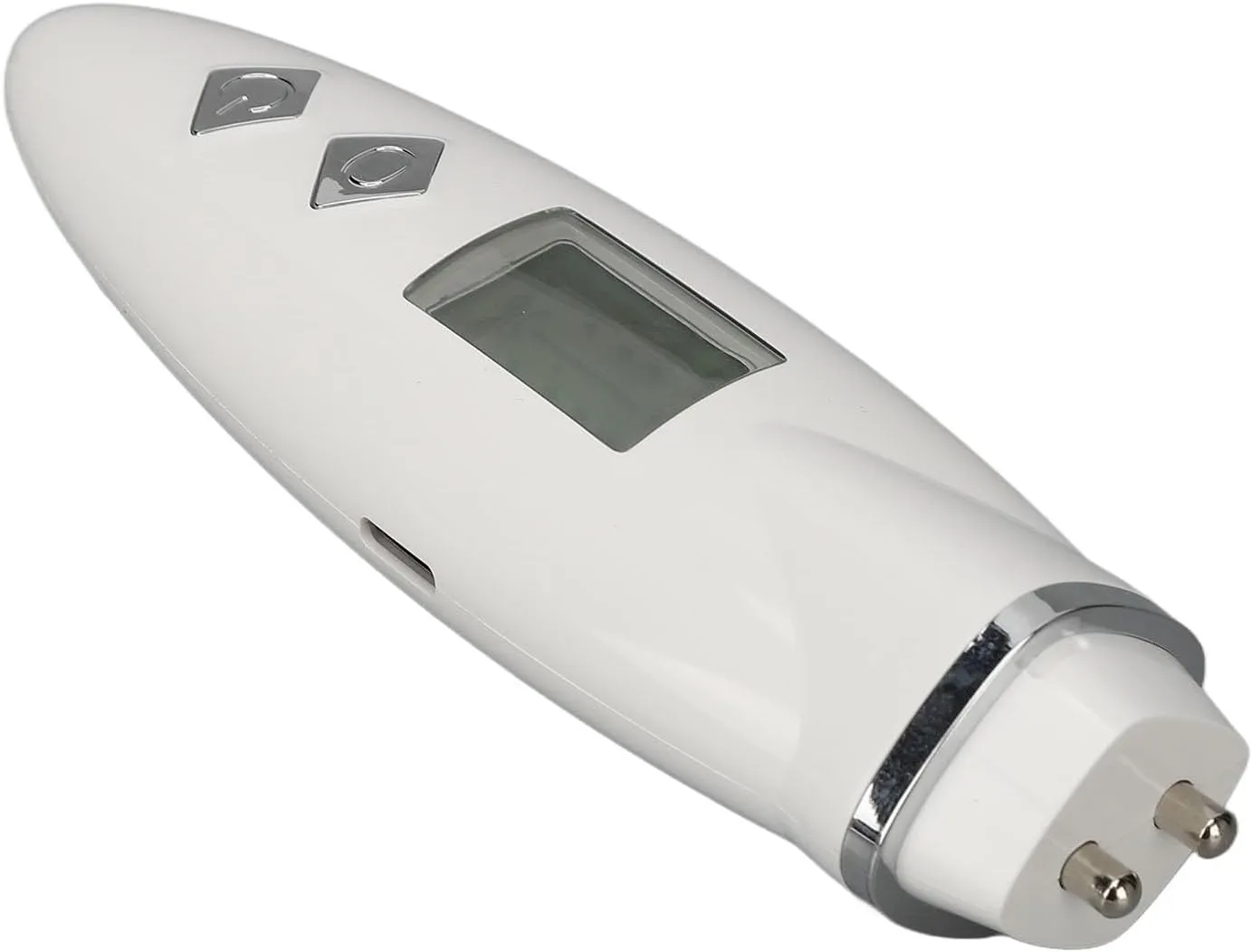 Portable Skin Analyzer USB Facial Meter Skin Care Water Oil Tester for Skin Maintenance, White ABS