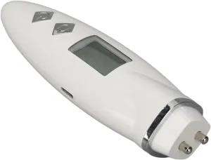 Portable Skin Analyzer USB Facial Meter Skin Care Water Oil Tester for Skin Maintenance, White ABS