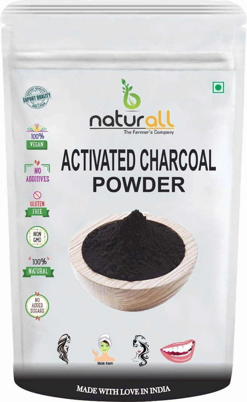 Pub Activated Charcoal Powder for Face and Skin Care - 500 GM