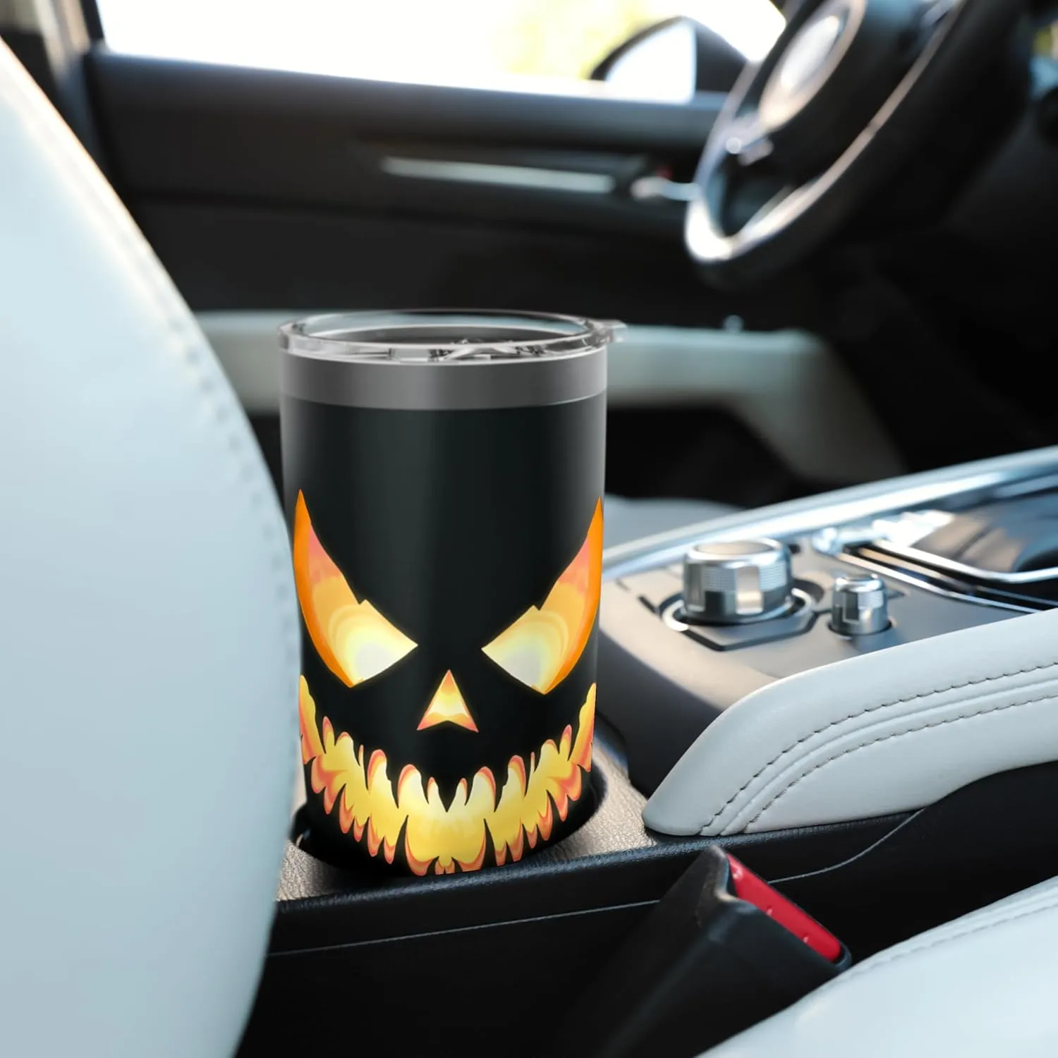 Pumpkin Face Baraka Stainless Steel Insulated Tumbler