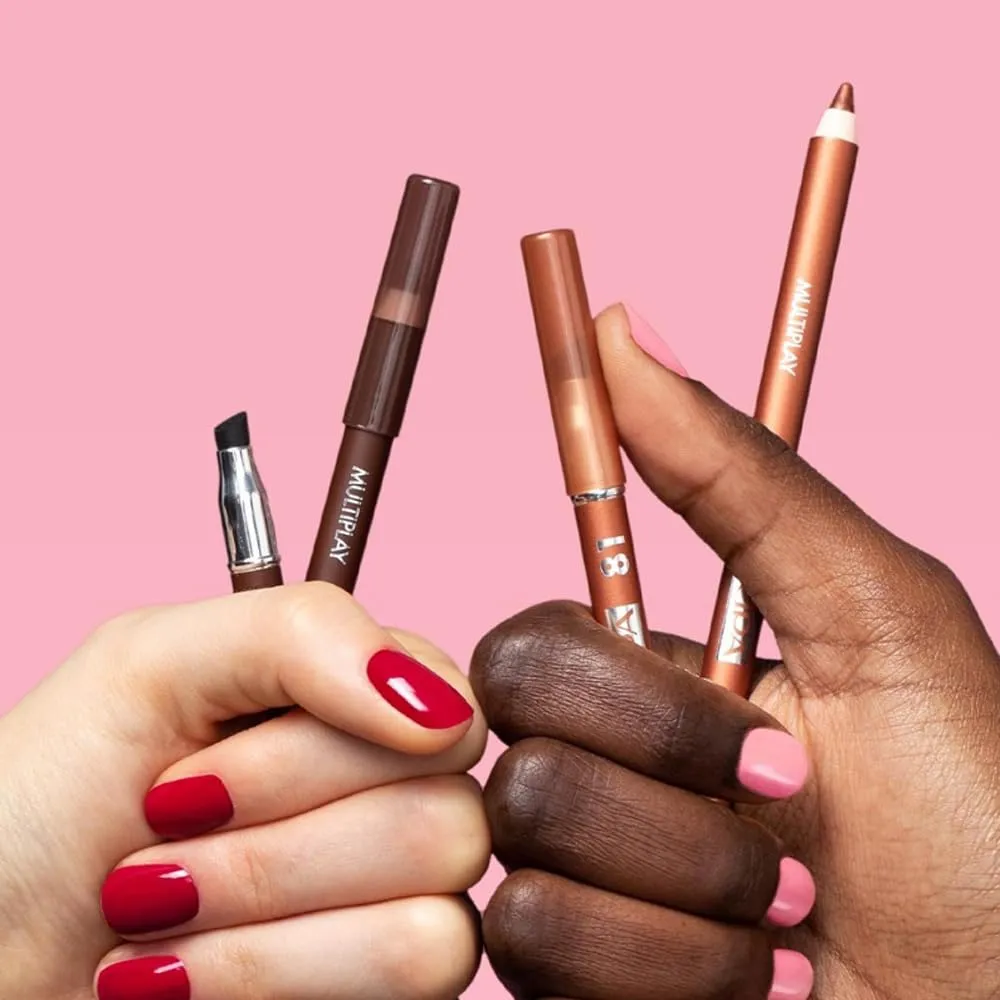 Pupa Milano Multiplay Eye Pencil - Creamy, Blendable Eyeliner With Smudge Tip - Long Wearing, Glamorous Intensity - Smooth And Lasting Color Liner For Waterline Or Lid - 02 Electric Green - 0.04 Oz