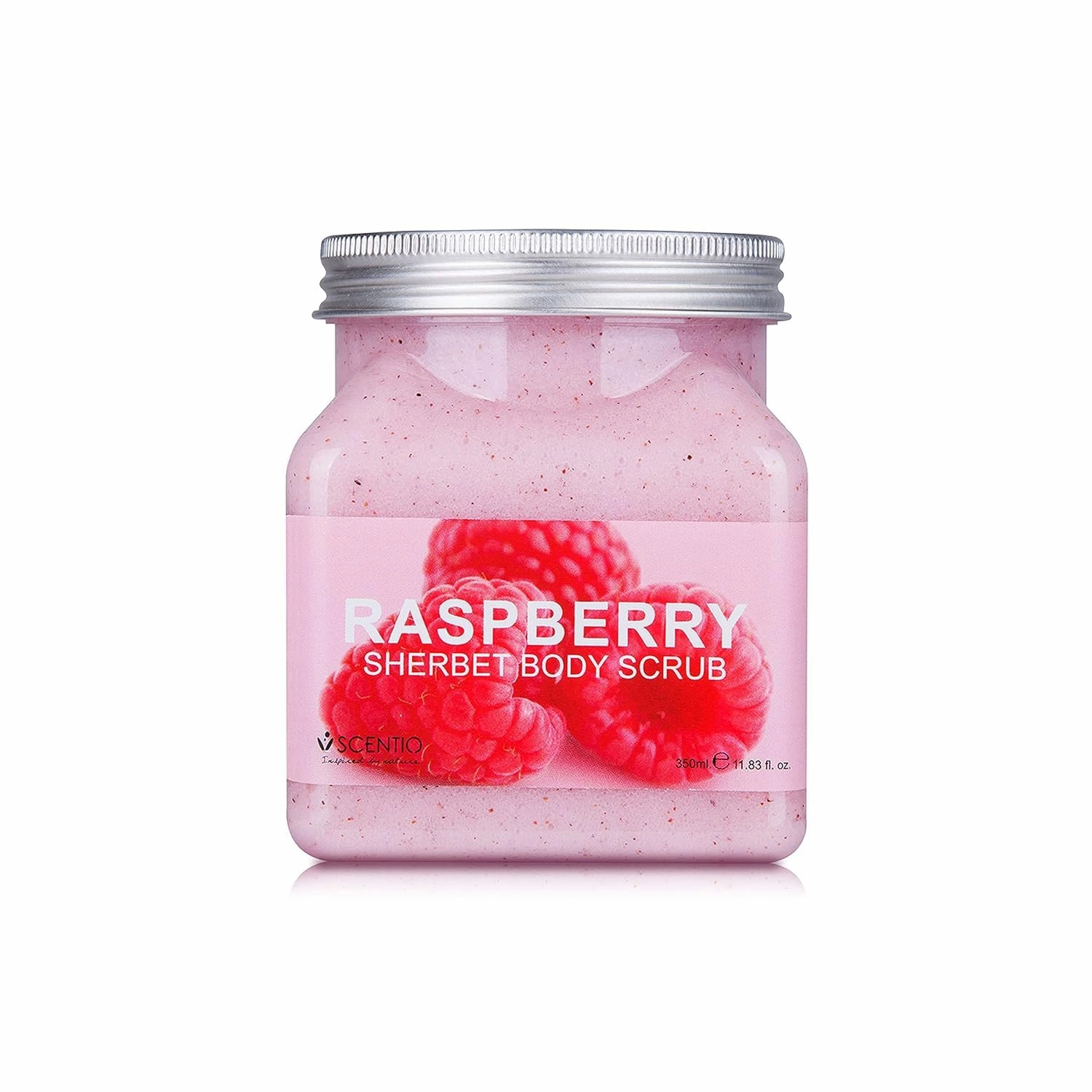 RASPBERRY PORE MINIMIZING SHERBET SCRUB 350 ML.