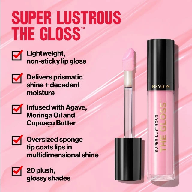 Revlon Super Lustrous The Gloss 205 Snow Pink