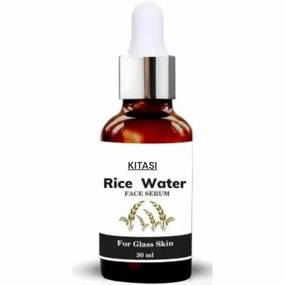 Rice Water Face Serum, Glass Skin Formula, 30ml, Hydrating and Brightening