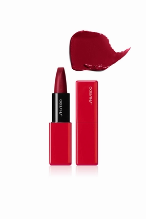SHISEIDO TechnoSatin Gel Lipstick 424 Quantum Plum