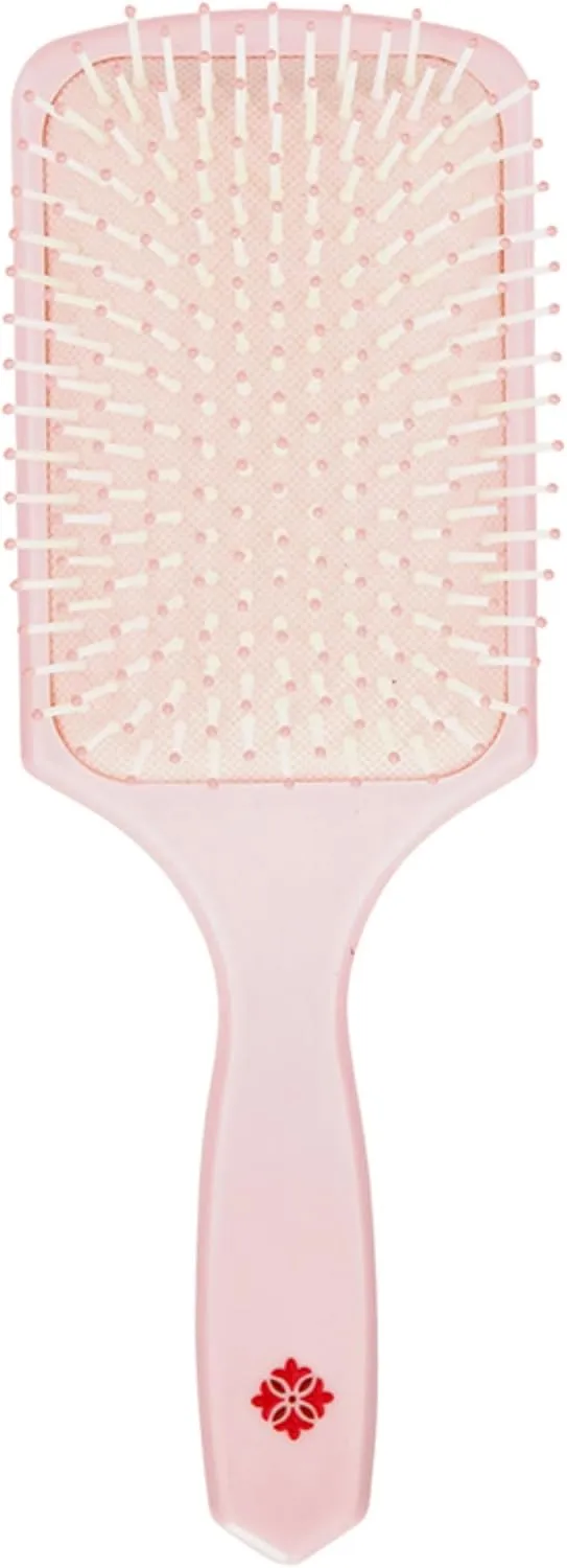 Soft Touch Detangling Detangler Hair Brush, 9.5" H x 3.25" W, Pink