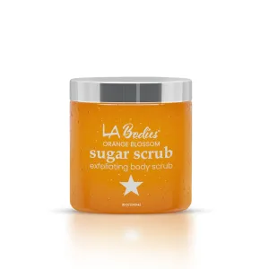 Sugar Scrub Exfoliating with Orange Blossom and Other Natural Ingredients for Body Scrub and Foot Scrub - Soft Scrub for Nourishing Essential Skin Care, 20 oz (592 mL), Made in USA