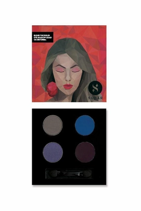 SUGAR Blend The Rules Eyeshadow Quad - 06 Disturbia