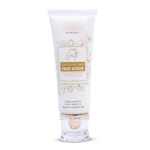 Sunflower & Rice Granule Effective Face Scrub | Extra Gentle Exfoliator for Smooth & Radiant Skin | Remove dead skin cells, unclog pores | Only Natural Ingredient Used | Result Oriented | Men & Women