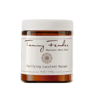 TAMMY FENDER - Purifying Luculent Masque | Natural, Organic, Cruelty Free, Non-Toxic Skincare | Soften, Exfoliate, & Nourish | Clay-Based Face Mask | All Skin Types (4 oz)