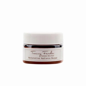 TAMMY FENDER - Restorative Radiance Masque | Natural, Organic, Cruelty Free, Non-Toxic Skincare | Hydrate, Rejuvenate, Soothe | Pink Cream Face Mask | All Skin Types (.5 oz - Travel Mini)