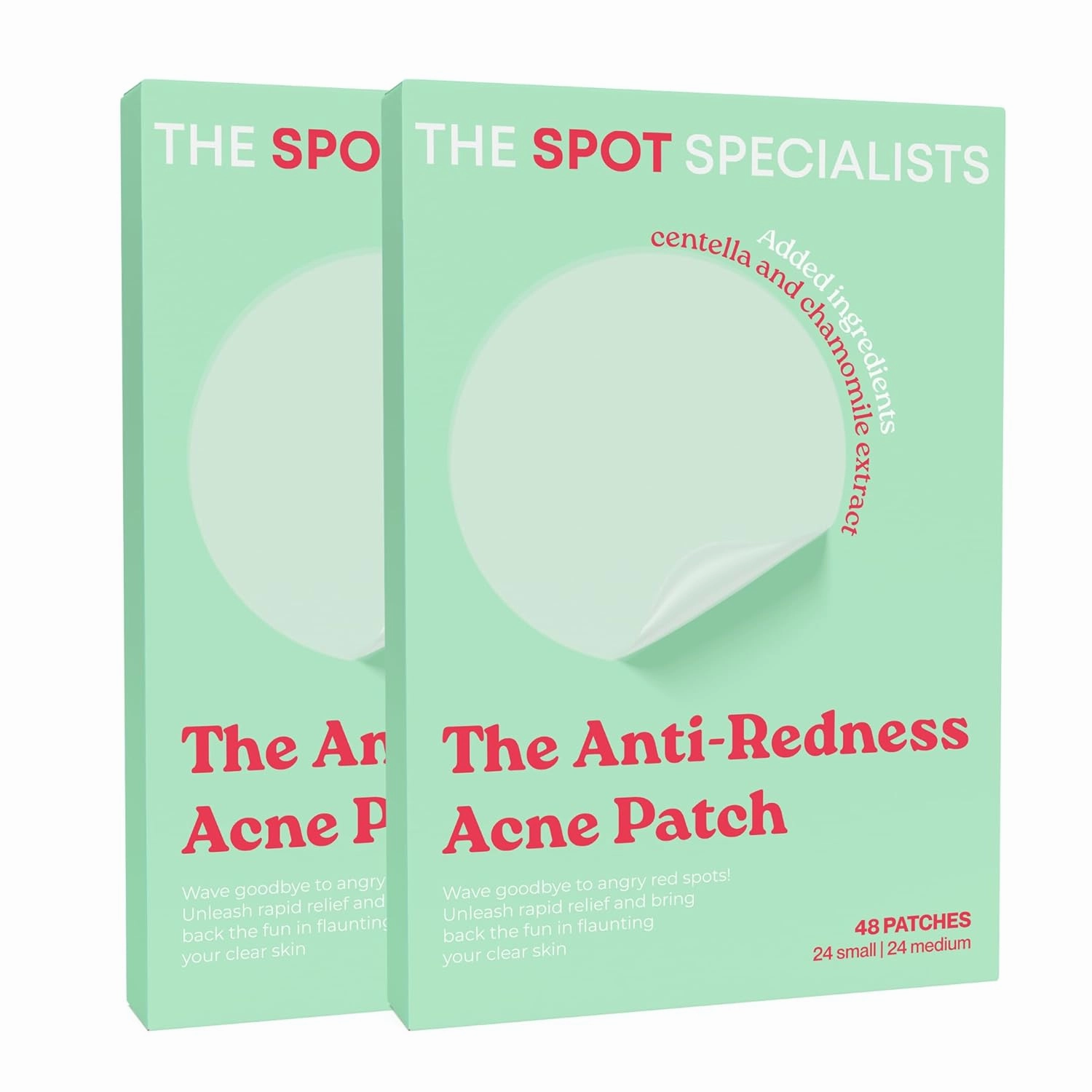 The Anti Redness Patch (2 Pack) | Bespoke Formula Pimple Patches for Face | Gentle on Skin, Tough on Redness |Results After 6 Hours | Strategically Curated Ingredients | Created By Dermatologists