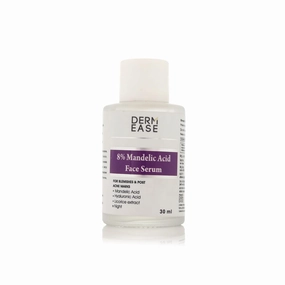 The Derm Coo 8% Mandelic Acid Face Serum with Mandelic & Hyaluronic Acid for Blemishes & Post Acne Marks - 30 ml, 1.01 Fl oz