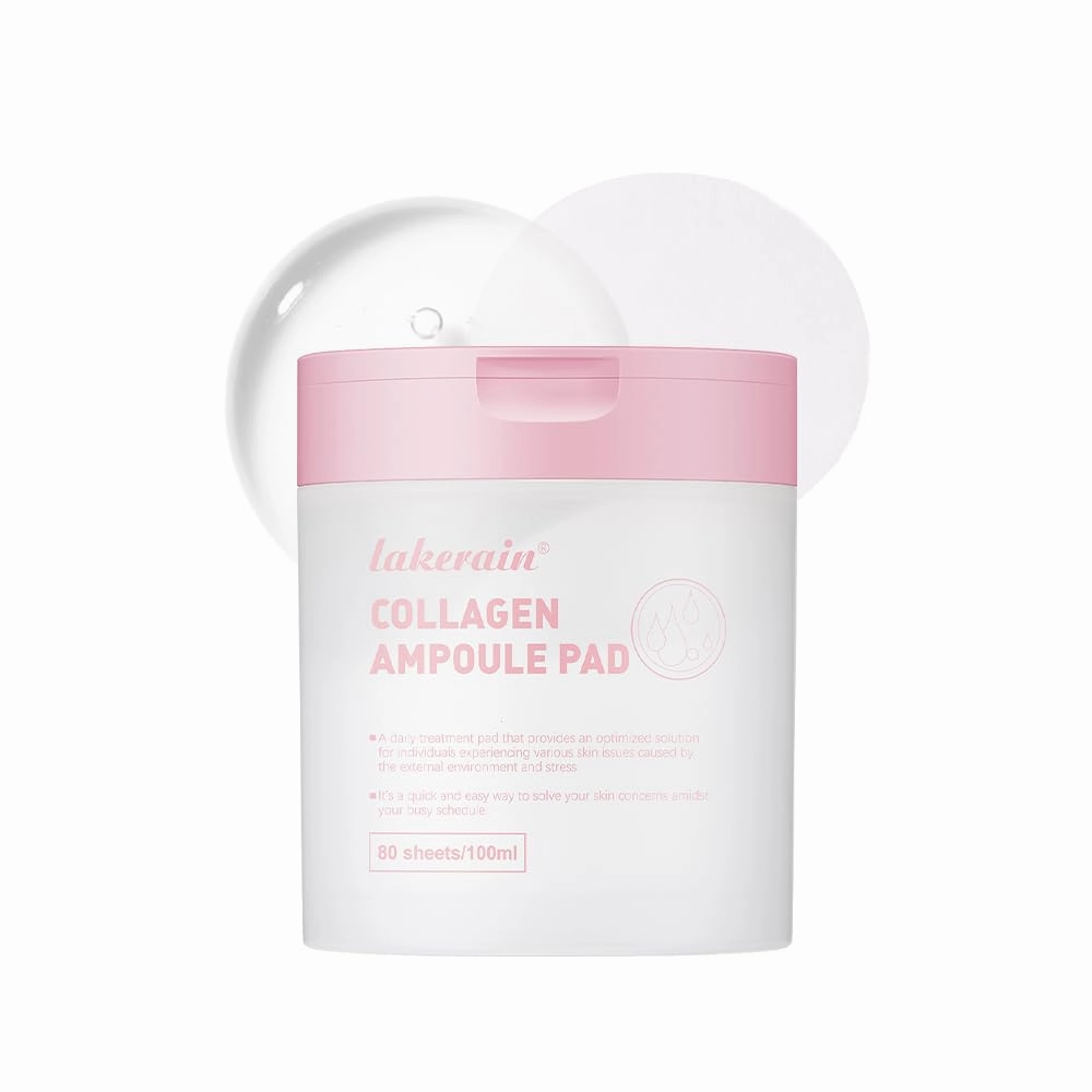 Toner Pads with Salicylic Acid | Deep Hydration Cotton Pads | Soothing After-Sun Redness Repair | Anti-Acne Wet Compress | Refreshing Toner Application 80Pads(Pink)