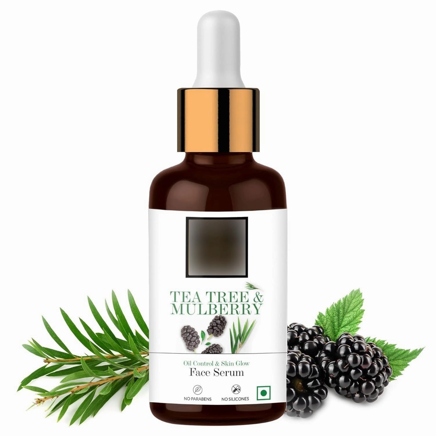 Tree & Mulberry Oil Control & Skin Glow Face Serum, 30 ml Light Weight Moisturizing Face Serum For Oily Skin Helps Reduce Acne & Blemishes (Buy 2 Quantity Get 1 Quantity Free)