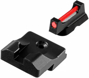 TRUGLO Fiber-Optic Pro Handgun Night Sight with Extra Fibers & Reflector Tape | Compact Durable Competition High-Visibility Sight for Handguns