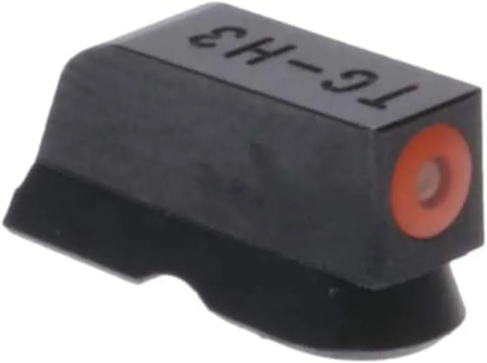 TRUGLO Tritium Pro Handgun Night Sights, Compatible with CZ Handguns Compact Gun Sights with Daylight White Dots, Night Tritium Dots & Focus Lock Front Ring