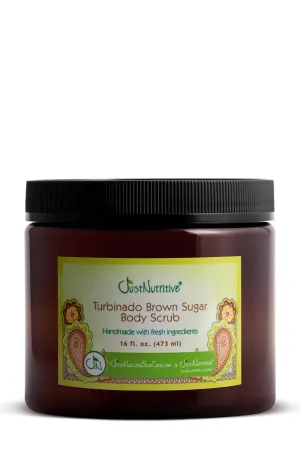 Turbinado Brown Sugar Body Scrub | Best Scrub for All Skin Types | Perfect polished skin delivered by 14 of nature’s best exfoliator and moisturizers