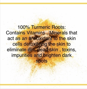 Turmeric Degreasing Scrub, Moisturizing, Exfoliating Body, Face, Hands,Feet Scrub, Nourishes Skin, Deep Cleansing Brightens the Skin from Dark Spots,Blemish Treatment.
