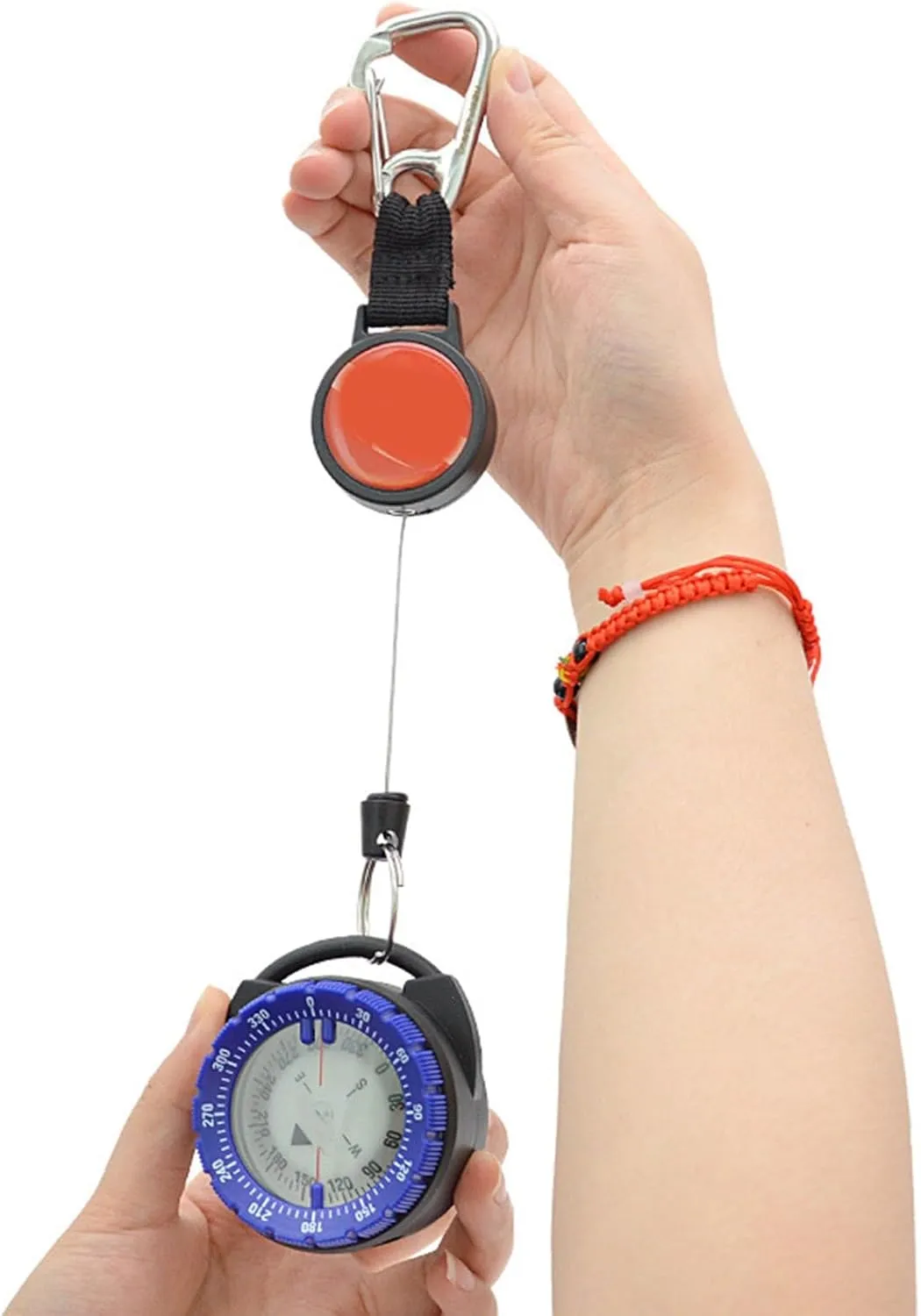 Underwater Compasses Diving Glowing Compasses Pipe Clamp Dive Compasses Diving Compasses Waterproof Diving Compasses