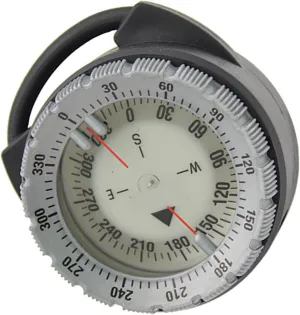 Underwater Compasses Diving Glowing Compasses Pipe Clamp Dive Compasses Diving Compasses Waterproof Diving Compasses