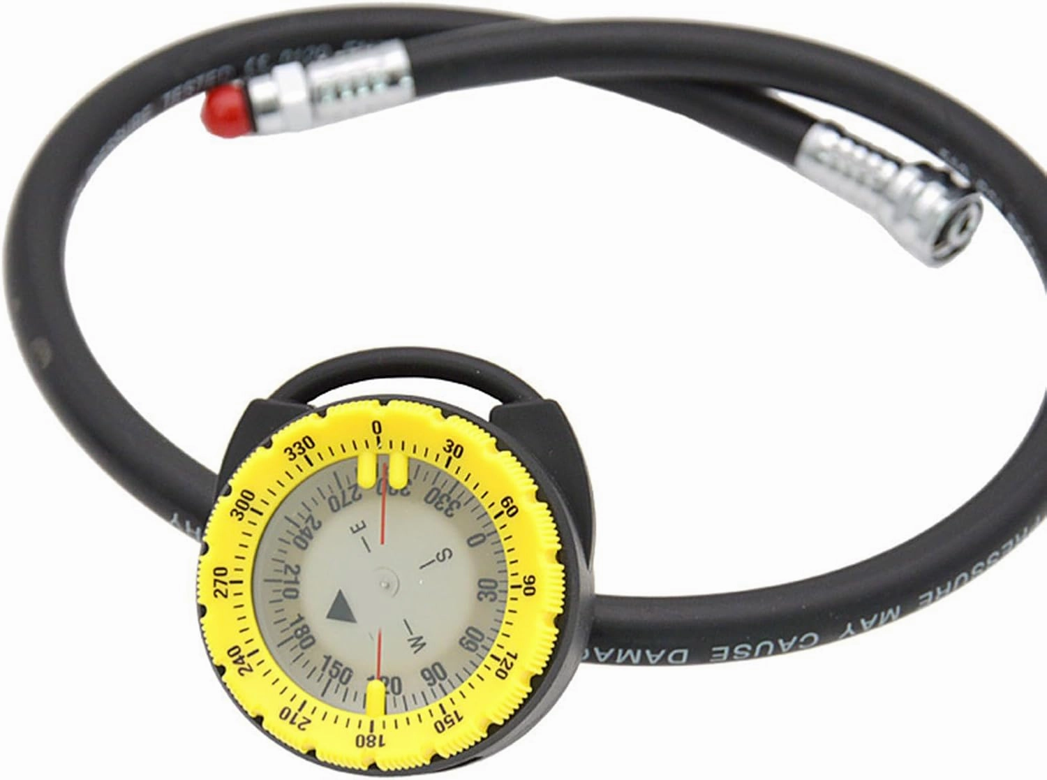 Underwater Compasses Diving Glowing Compasses Pipe Clamp Dive Compasses Diving Compasses Waterproof Diving Compasses
