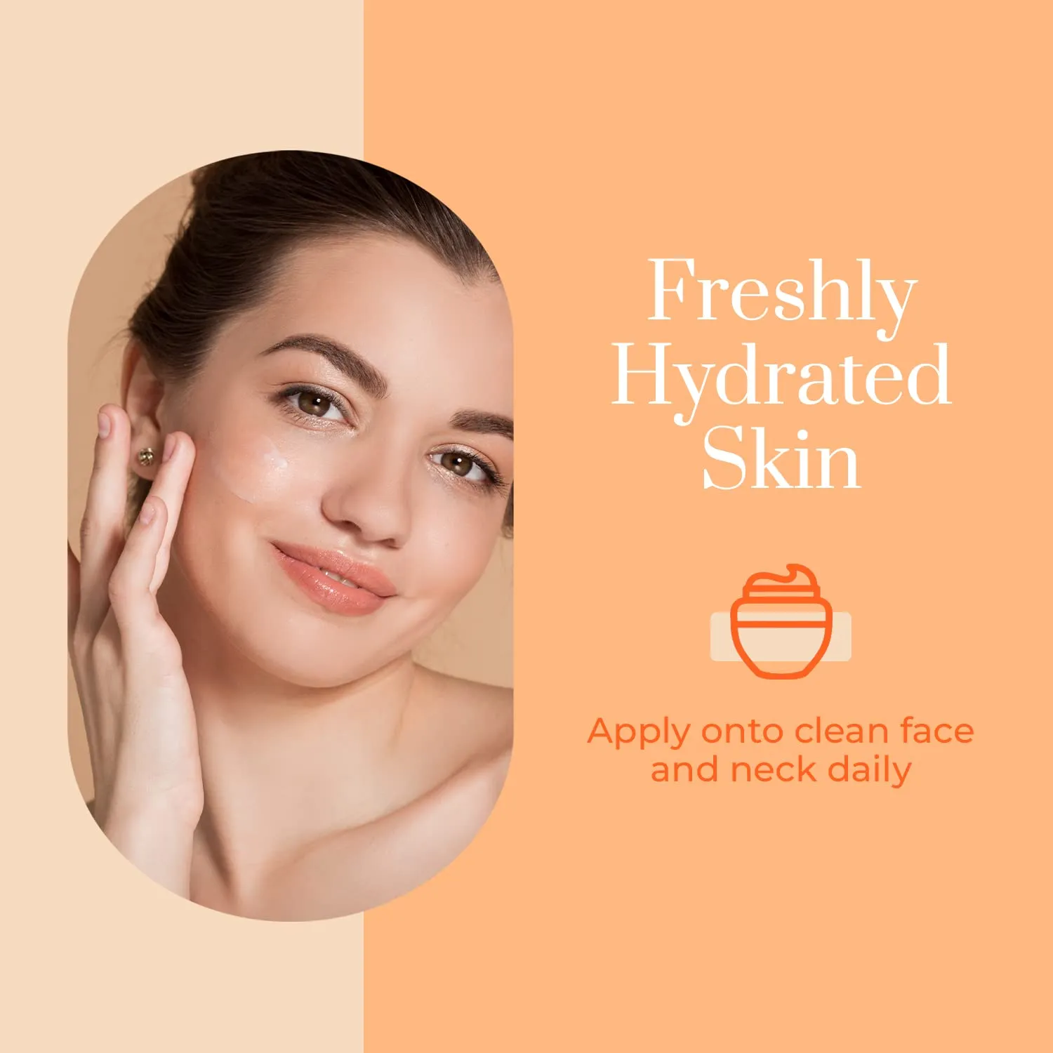 Vitamin C & Collagen Day/Night Moisturizer - Dermatologist Tested, Restores & Brightens Skin Tone, Hydrating & Firming, Anti-Aging Cream, Cruelty Free Korean Skin Care - 2 Pack