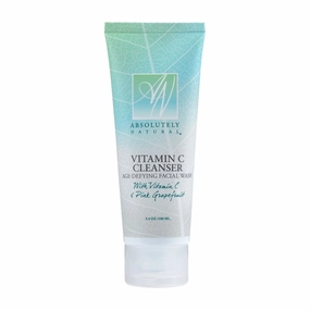 Vitamin C Cleanser - Anti Aging Face Wash for Clear Skin. Made with Aloe Vera, Coconut, & Grapefruit - Exfoliating Facial Cleanser