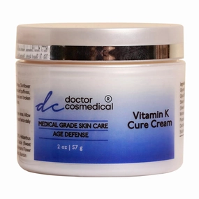 Vitamin K Cream for Bruises | Vitamin K Skincare Cream with Sunflower & Sweet Almond Oil | Vitamin K cream for Face Wrinkles, Dark Circles | Professional Grade Vit K Cream, 2Oz / 57g