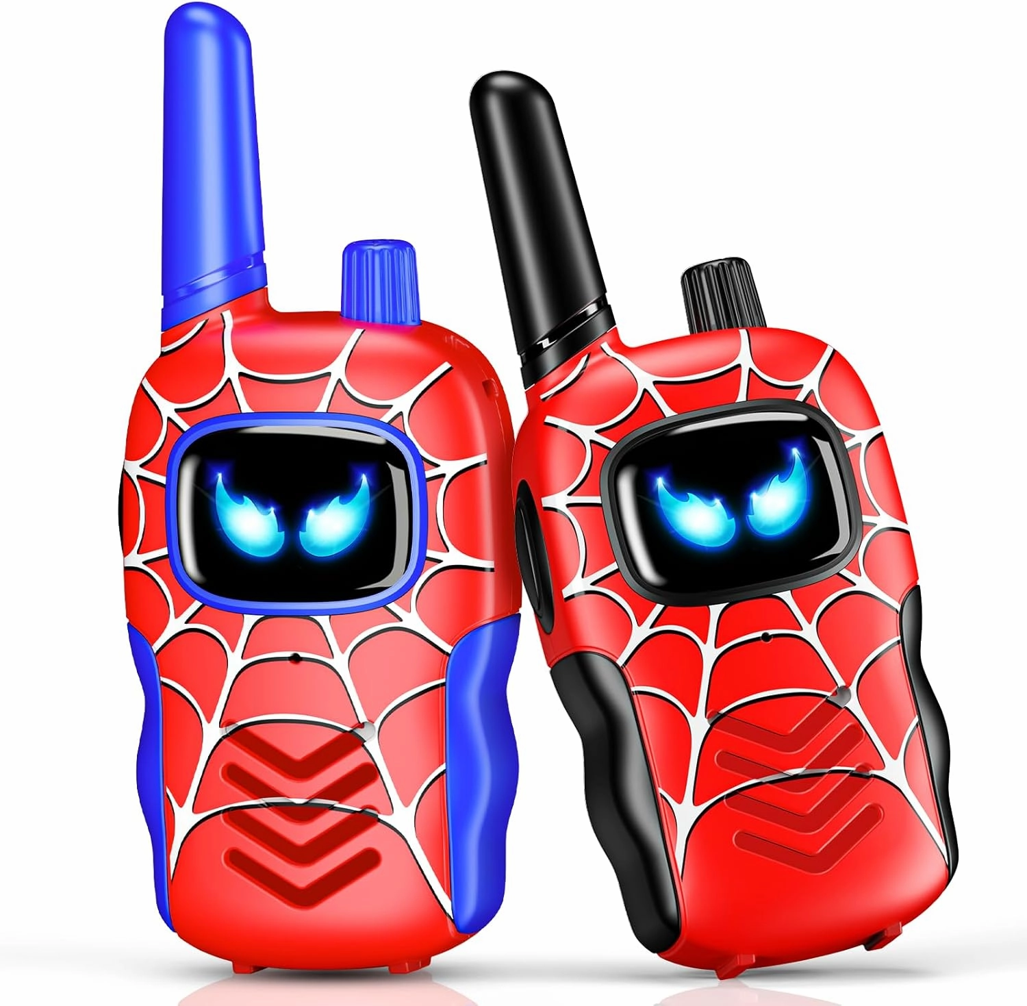 Walkie Talkies Toys for Kids Ages 3-8 Gifts Walkie Talkies with Glowing Eyes for 3 4 5 6 7 8 Year Old Boys Kids Toddlers Birthday Gift Outdoor Camping Toy for Boy Kid Toddler Age 3-5 5-7 4-6